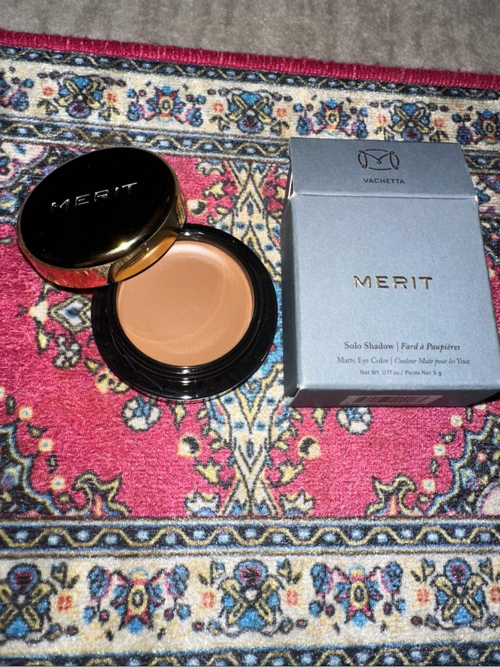 Merit Solo Shadow Matte Eye Color Shade Vachetta BNIB
